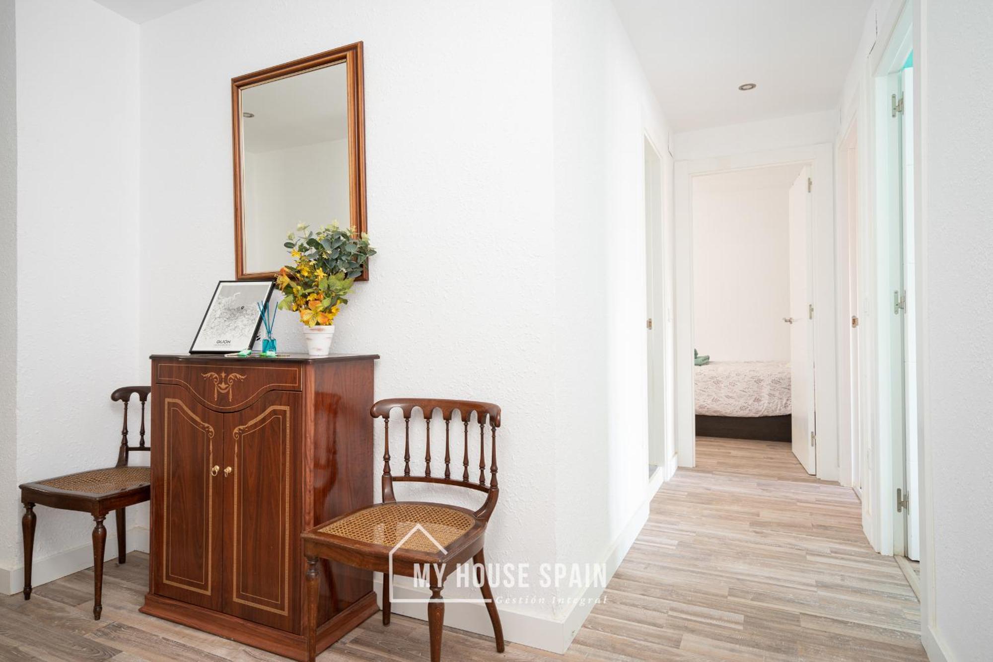 Myhousespain - Piso 3 Habitaciones Cerca Playa San Lorenzo Хихон Екстериор снимка